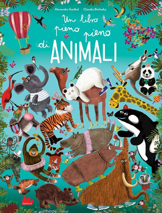 Un libro pieno pieno di animali