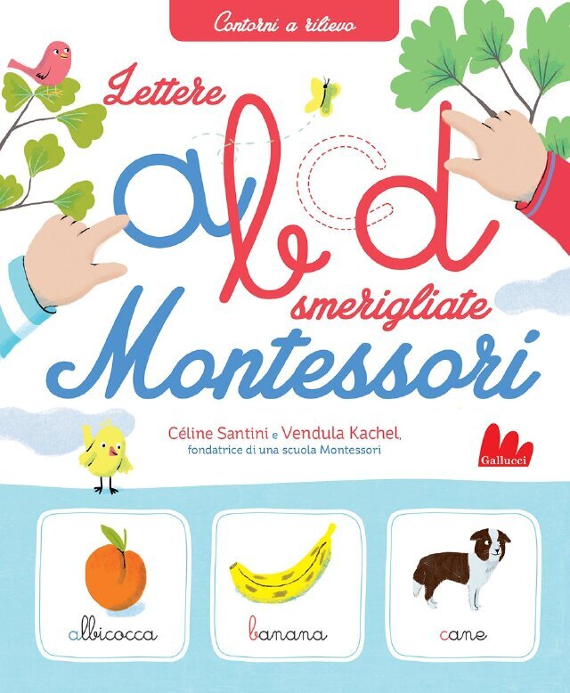 Lettere smerigliate Montessori